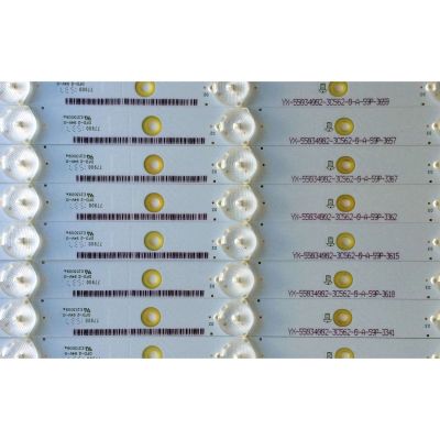 KIT DE LED´S PARA TV (14 PIEZAS) / VIZIO LB55034 V0_05 / LB55034 V0_06 / YX-55034002-3C562-0-A-59P / PANEL´S TPT550J1-HVN08.U REV:S51AA / TPT550J1-HVN08.U REV:S110A / MODELOS D55U-D1 LTC7UCAS / E55-C1 LTCWSHAR / LTC7SHAS / LTC7SHAR / LTCWSHBR / LTMWSHAR - Imagen 2